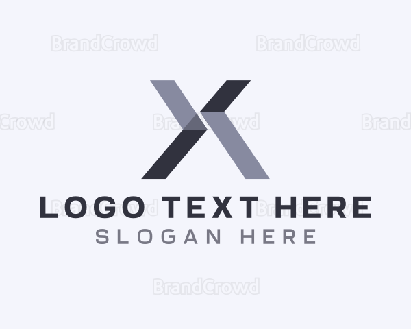 Business Tech Letter X Logo