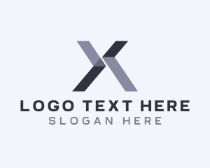 Construction - Business Tech Letter X logo design