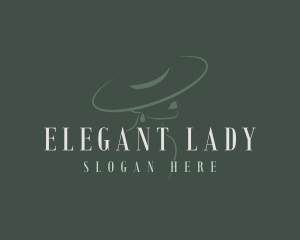 Elegant Fashion Hat logo design