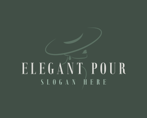 Elegant Fashion Hat logo design