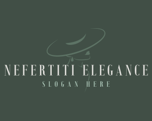 Elegant Fashion Hat logo design