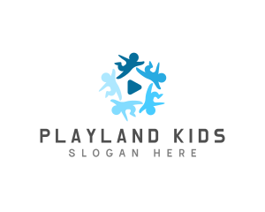 Kids Play Kindergarten logo design