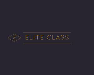 First Class - Luxury Elegant Business logo design
