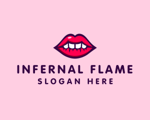 Sexy Lip Cosmetics logo design