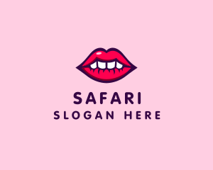 Adult - Sexy Lip Cosmetics logo design