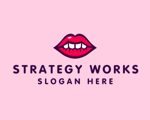 Sexy Lip Cosmetics logo design