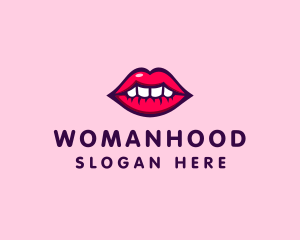 Female - Sexy Lip Cosmetics logo design