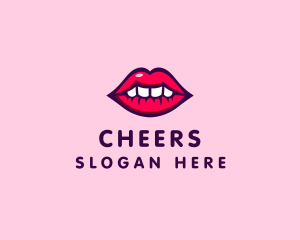 Esthetician - Sexy Lip Cosmetics logo design