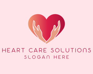 Heart Giving Charity logo design