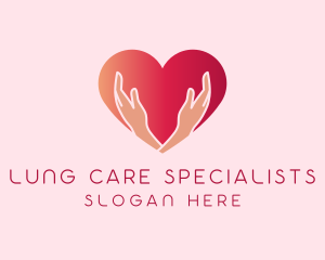 Heart Giving Charity logo design