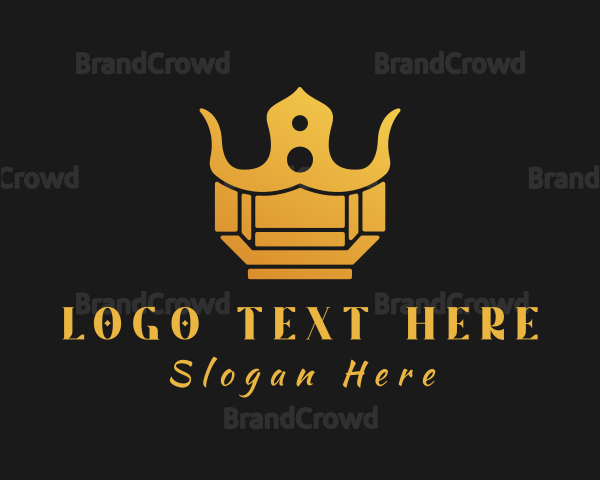 Golden Crown Jewel Logo