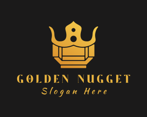 Golden Crown Jewel logo design