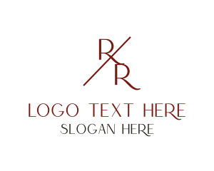 Slash Minimalist Professional logo design