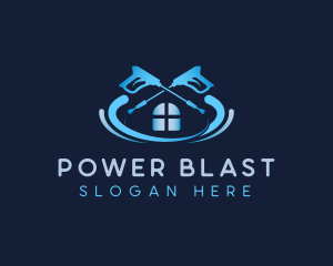 Residence Power Washing logo design