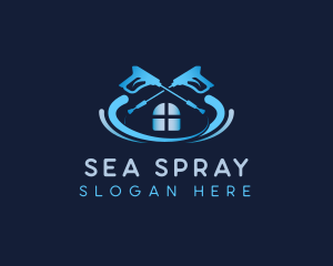 Residence Power Washing logo design