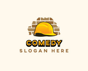 Construction Safety Hat Logo
