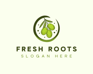 Fresh Olive Harvest logo design