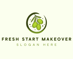 Fresh Olive Harvest logo design