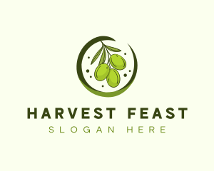 Fresh Olive Harvest logo design