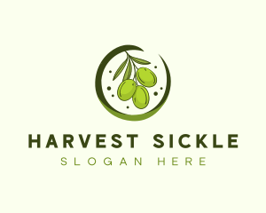 Fresh Olive Harvest logo design