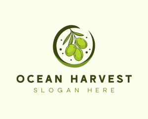 Fresh Olive Harvest logo design