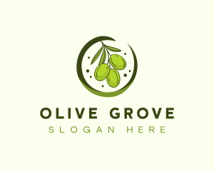 Fresh Olive Harvest logo design