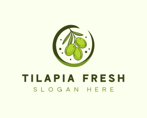 Fresh Olive Harvest logo design