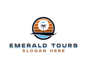 Tourist Vacation Traveler logo design