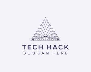 Studio Pyramid Tech logo design