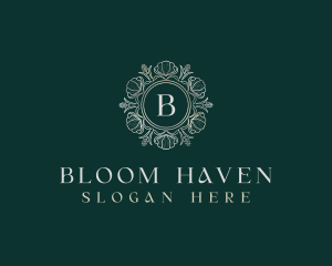 Floral Beauty Bloom logo design