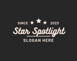 Star Hipster Business logo design