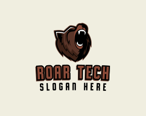 Roar - Bear Predator Team logo design