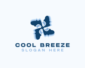 Fan - Fan Propeller HVAC logo design