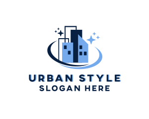 Urban - Urban City Cleaning logo design