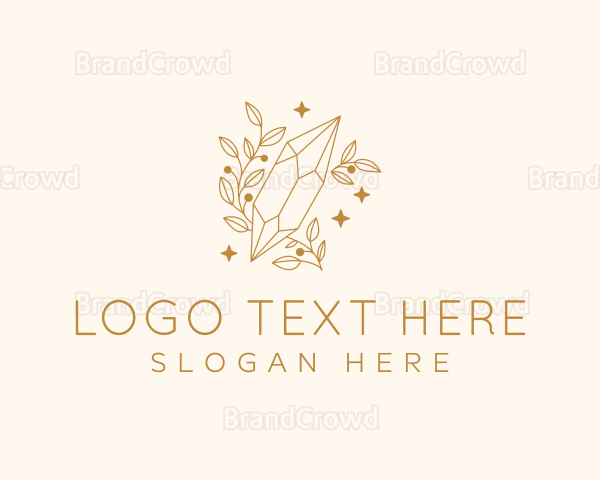Elegant Radiant Gem Logo