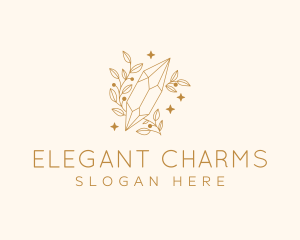 Elegant Radiant Gem logo design