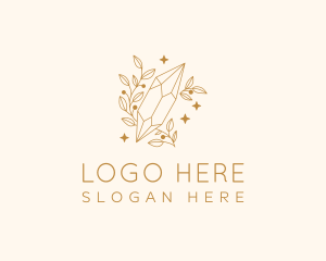Luxe - Elegant Radiant Gem logo design