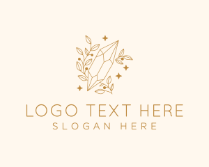 Ivory - Elegant Radiant Gem logo design