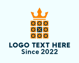 Pixel - Board Game King logo design