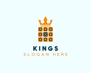 Board Game Crown logo design