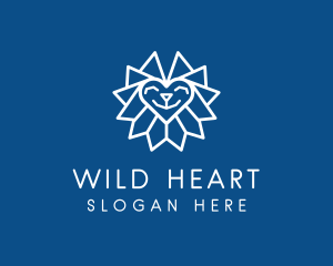 Lion Heart Wildlife logo design