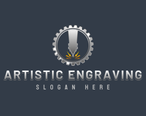 Industrial Laser Engraving logo design