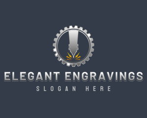 Industrial Laser Engraving logo design