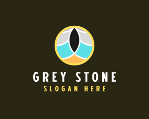 Grey - Zen Circle Spa logo design