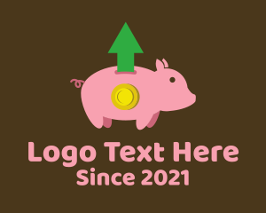 Coin - Piggy Bank Coin logo design