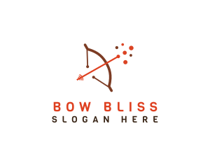  Archery Bow Arrow logo design