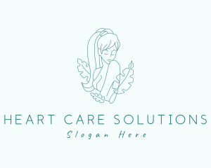 Natural Woman Body logo design