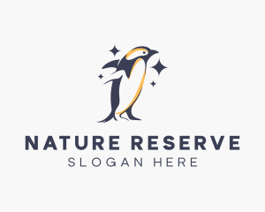 Reserve - Wildlife Penguin Animal logo design