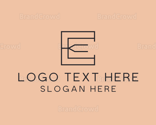 Professional Company Letter E Logo