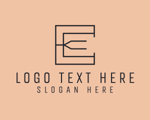 Advisory - Professional Company Letter E logo design